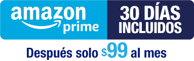 Jalas o te rajas en Amazon Prime con Telmex