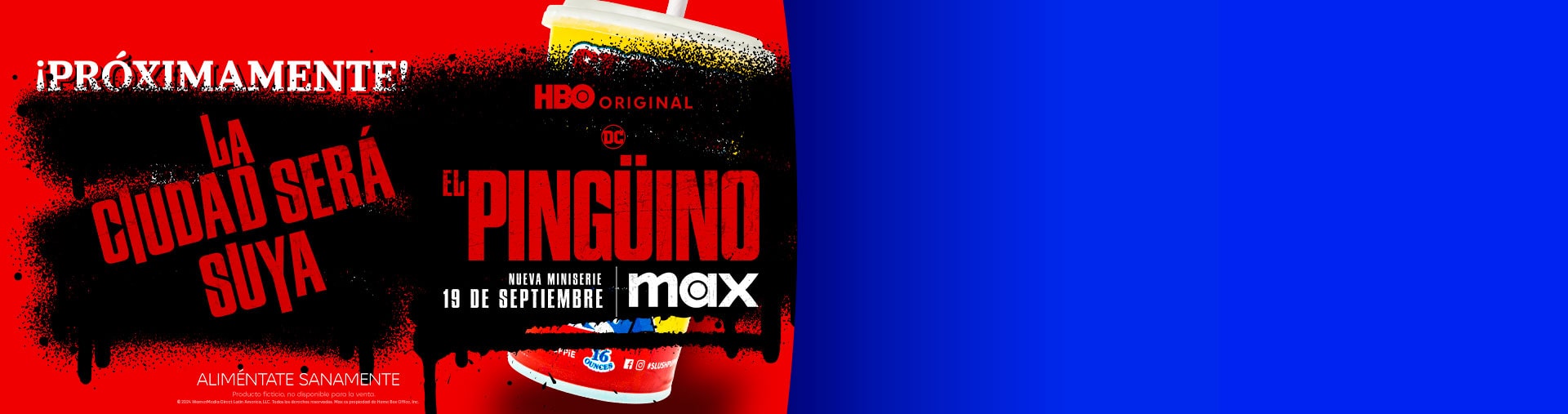 La ciudad será suya, El Pingüino en Max con Telmex