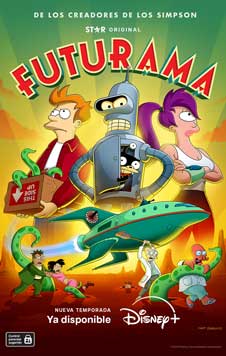 Futurama en Max con Telmex