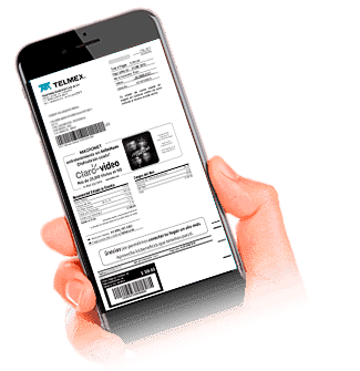 Recibo Telmex sin papel App